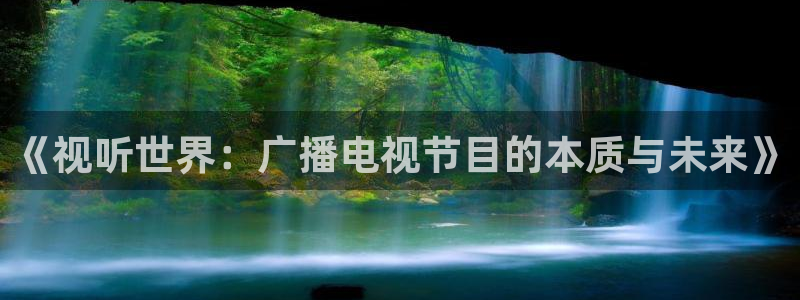 人人插在线视频：《视听世界：广播电视节目的本质与未来》